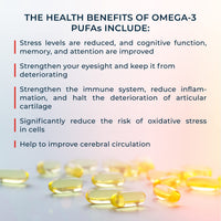 NFO Omega 3 6 9 Salmon Oil [120 Capsules] Made in Norway High-dose Salmon Oil with high DPA, EPA, DHA Concentration in The Form of triglycerides A Natural Complex with Fish Oil from Fresh Wild Fish