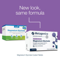 Metagenics Magnesium Glycinate - for Muscle Function & Energy - Easy to Swallow, Optimal Absorption & Digestion - 60 Coated Tablets
