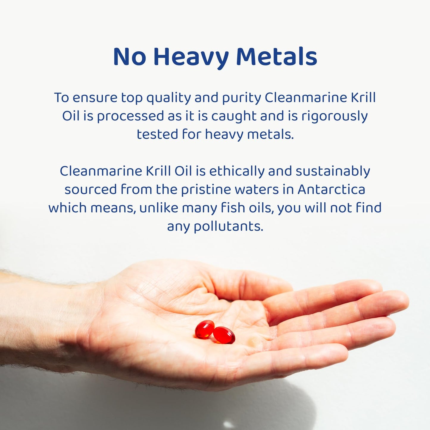 Cleanmarine Krill Oil - Packed with EPA & DHA - Omega 3 with Added Astaxanthin and Choline - Vitamin D - Heart, Eye & Brain Health - Joint & Immune Support - 120 Capsules - Softgels