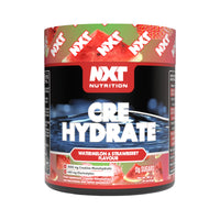 NXT Nutrition Creatine Powder and Electrolyte Mix, 100% Pure Creatine Monohydrate Powder for Strength and Power with Hydrating Electrolytes (180g, Watermelon and Strawberry)