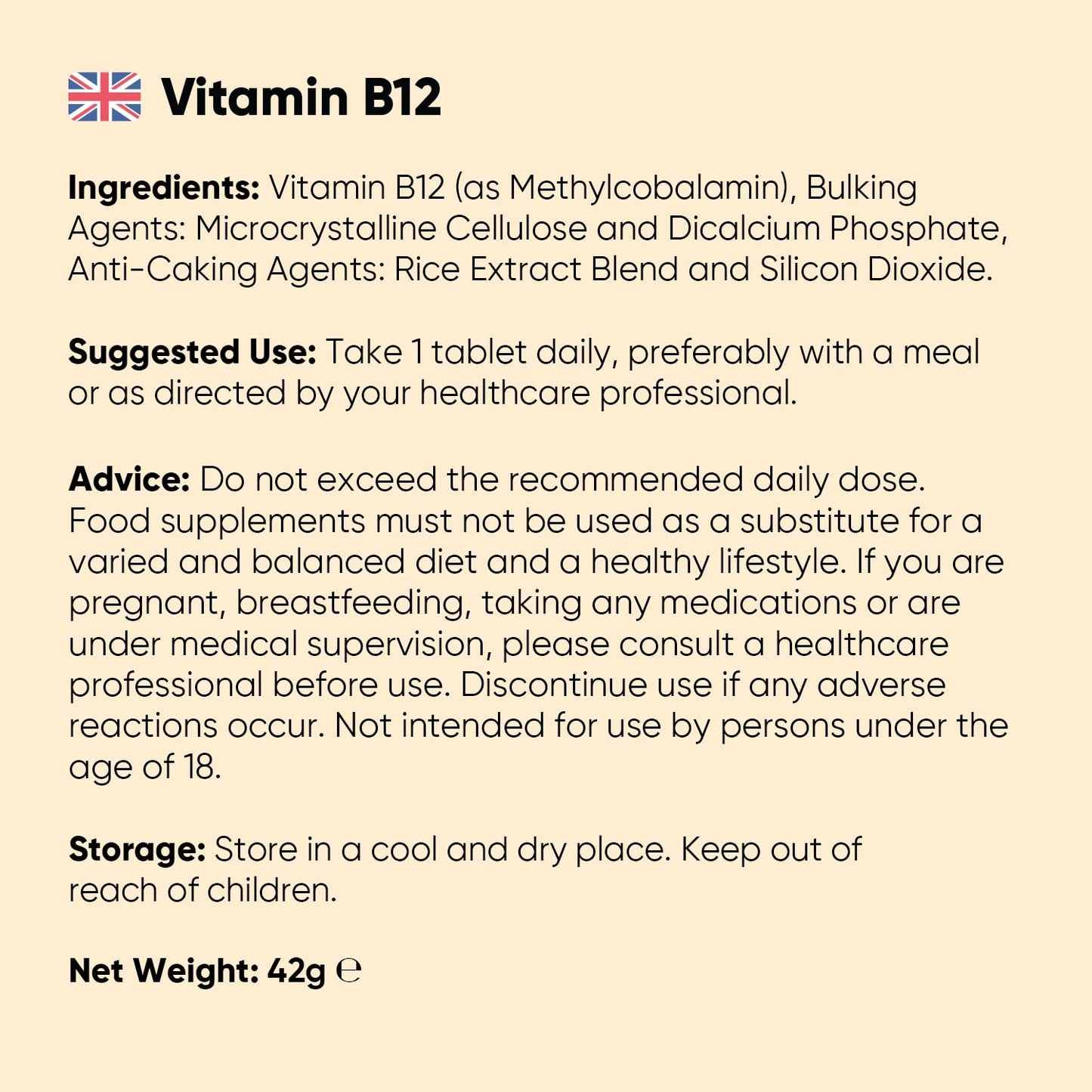 WeightWorld Vitamin B12 Tablets - 450 Tablets (1+ Year Supply) - 1 Per Day - 1000mcg - 6mm in Size - Easy to Swallow - Methylcobalamin Form - Vegan Vitamin B12 Supplement for Men & Women - Made in the UK
