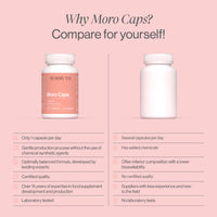 Morosil Capsules 400 mg, with Vitamin C Antioxidant and Black Pepper for Better Absorption, 60 Capsules, 1 per Day, Moro Caps by Tummy Tox