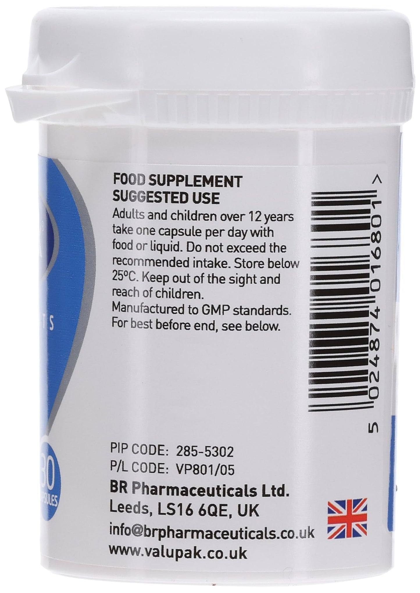 Valupak Omega-3 Fish Oil 1000mg - 30 Capsules