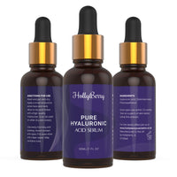 Pure Hyaluronic Acid Serum by Hollyberry for Professional Hydration Anti Ageing Bring Vibrancy And Youthful Glow To Your Face Best Anti Ageing, Total Satisfaction Guaranteed…