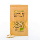 vegishake Organic Triphala HPMC Capsule 800mg Detoxify Body Bowel Health Aid Digestion Antioxidants Vegan Halal Kosher (60 Capsules)