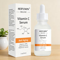 SEFUSON Vitamin C Serum Face, With Hyaluronic Acid, Vitamin E,20% Vitamin C for Anti-wrinkle, Dark Circle, Restore & Boost Collagen, Firming skin (30ML)