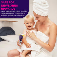 Hopes Relief Hope's Relief Natural Intensive Dry Skin Cream VALUE 6 PACK BUNDLE for Face,Hands,Body Moisturiser, Eczema, Psoriasis and Dermatitis Treatment ideal for dry itchy skin and irritated skin 60g