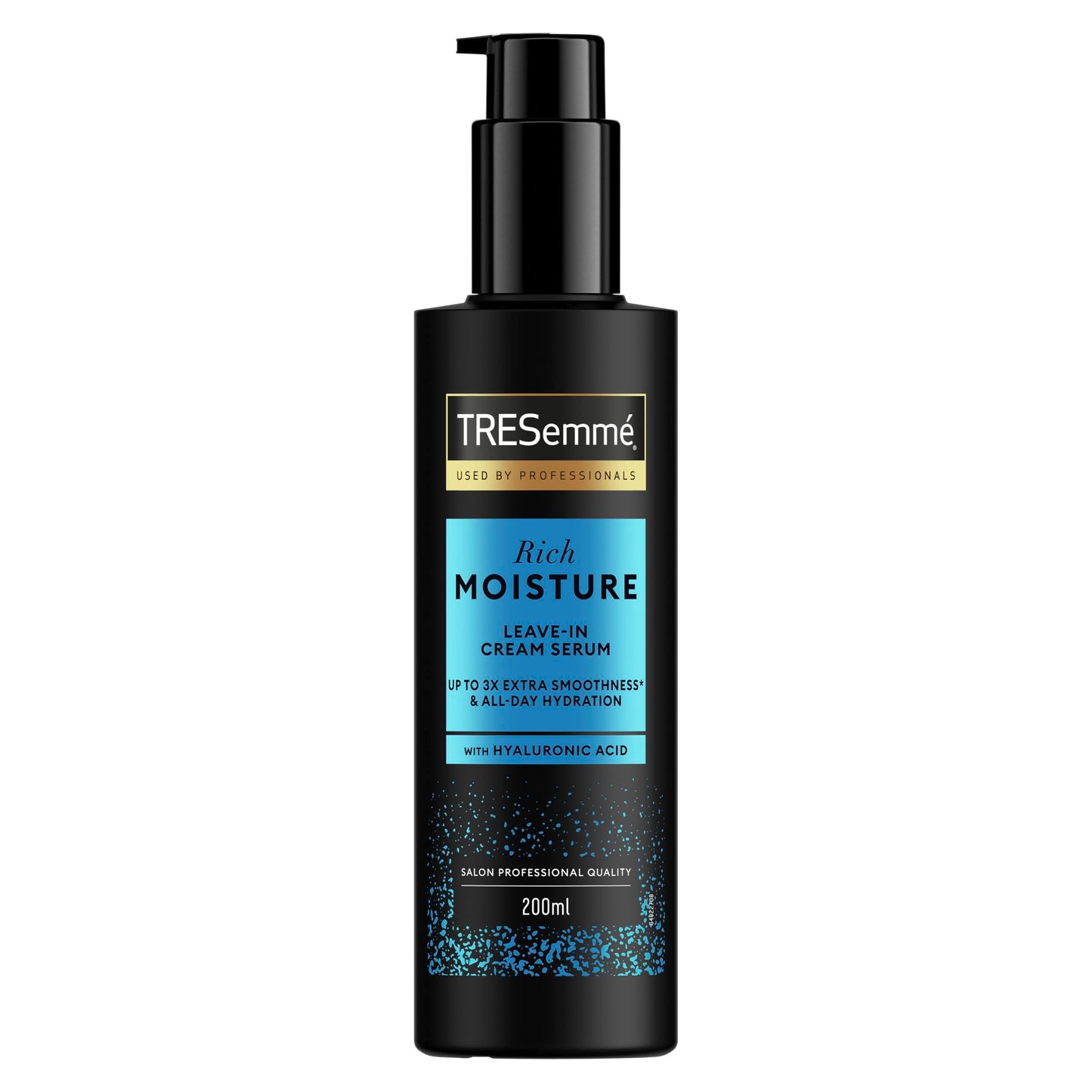 TRESemme Rich Moisture Leave-In Cream Hair Serum hair treatment with Hyaluronic Acid for up to 3x extra smoothness* & all-day hydration 200 ml