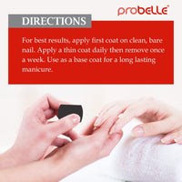 Probelle Nail Strengthener, Nail Strengthening Treatment, Nail Growth and Repair, Stops Peeling, Splits, Chips, Cracks, and Strengthens Nails (Clear)