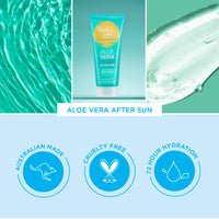 Bondi Sands Aloe Vera After Sun Cooling Gel 200ml | Enriched with 95% Aloe Vera Gel | Hydrating & soothing | Cruelty Free| 200ml/6.76 Fl oz