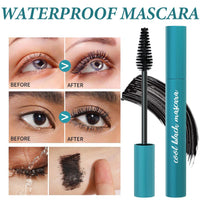 HERBENJOY Mascara Black, Liquid Lash Extensions Mascara, Waterproof & Smudge-Proof Thickening & Curling Lashes, No Clumping, Long-Lasting Volumizing Tubing Mas cara, Natural Hypoallergenic Mas-cara
