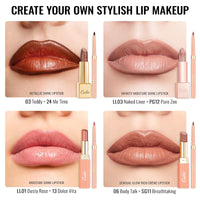Oulac OULAC Matte Purple Lip Liner, Waterproof Lipliner Pencil Lasts 24H +, Highly Pigmented, Smooth and Smudge-proof Formula, Contour Your Lips, Vegan (08) Well-dressed