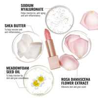 Oulac Shimmer Lipstick for Women - Nude Moisture Tinted Lip Balm, For Extremely Dry, Cracked Lips, Glitter Surface, Creamy Formula, Hydrating Lip Care, Natural Origin, Vegan (PG13) Sahara Glow