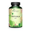 Vegavero Pure Triphala Powder Organic 1300 mg | 180 Capsules (3 Month Supply) | NO Additives, Lab-Tested | Ayurveda Products | Gut Health Supplements & Immune System Booster | Vegan