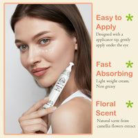 ROSVANEE Retinol Eye Cream, Daily Anti-Aging Under Eye Cream with Hyaluronic Acid, Vitamin E, Niacinamide to Fight Eye Puffiness, Fine Lines, Wrinkles, & Dark Circles, 20ml