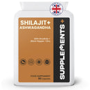 Supplements + Supplements+ Shilajit Adaptogen Complex, 2000mg Shilajit Extract, 1500mg Ashwagandha KSM-66, 500mg Rhodiola, 45 Days Supply