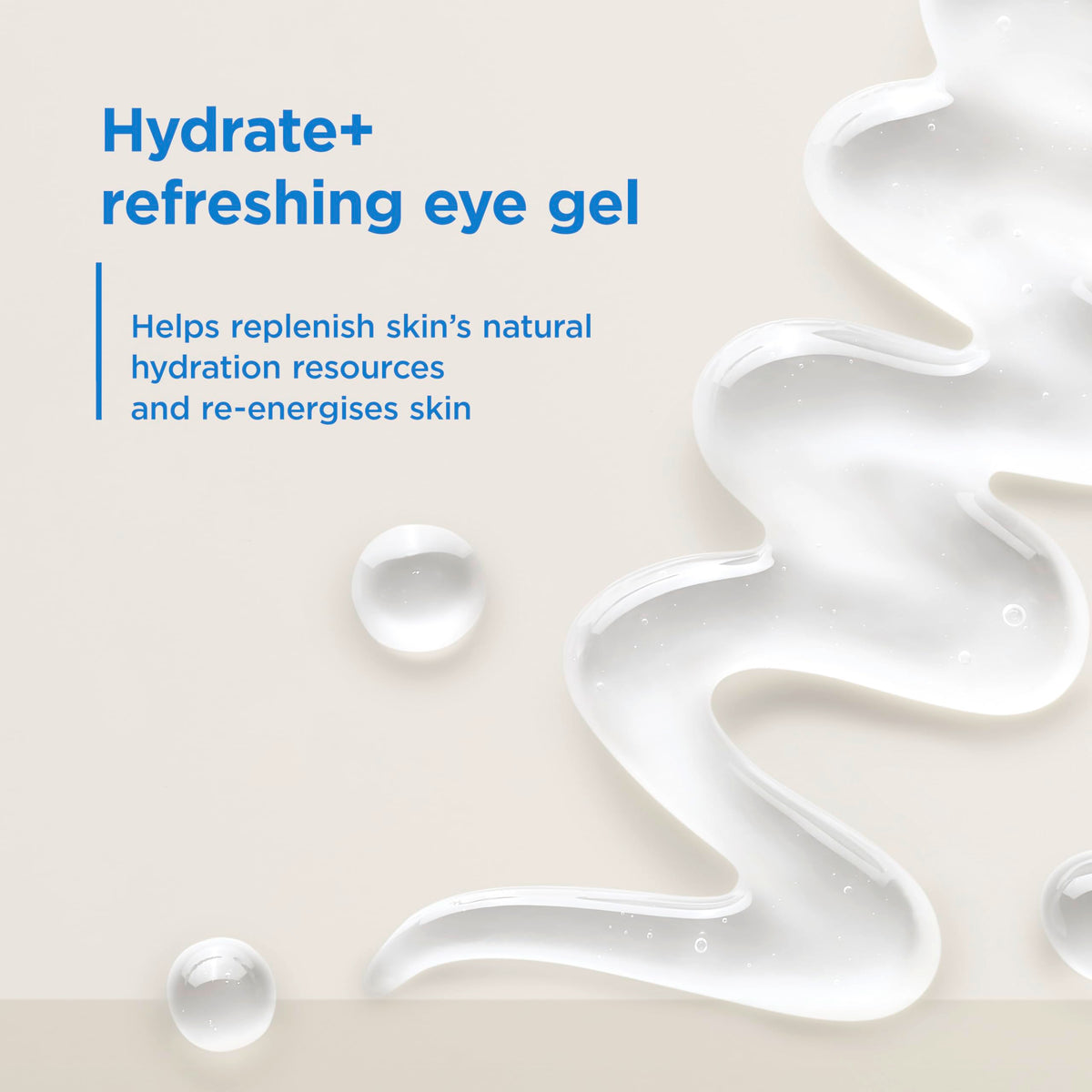 Simple Water Boost Hydrating Eye Gel cruelty-free and vegan for the deep & long-lasting hydration of screen-stressed and tired eyes 25 ml