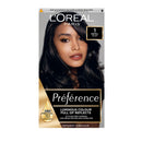L'Oreal Paris Preference Hair Dye, Long Lasting, Luminous Permanent Hair Colour, 1, Napoli (Packaging may vary)