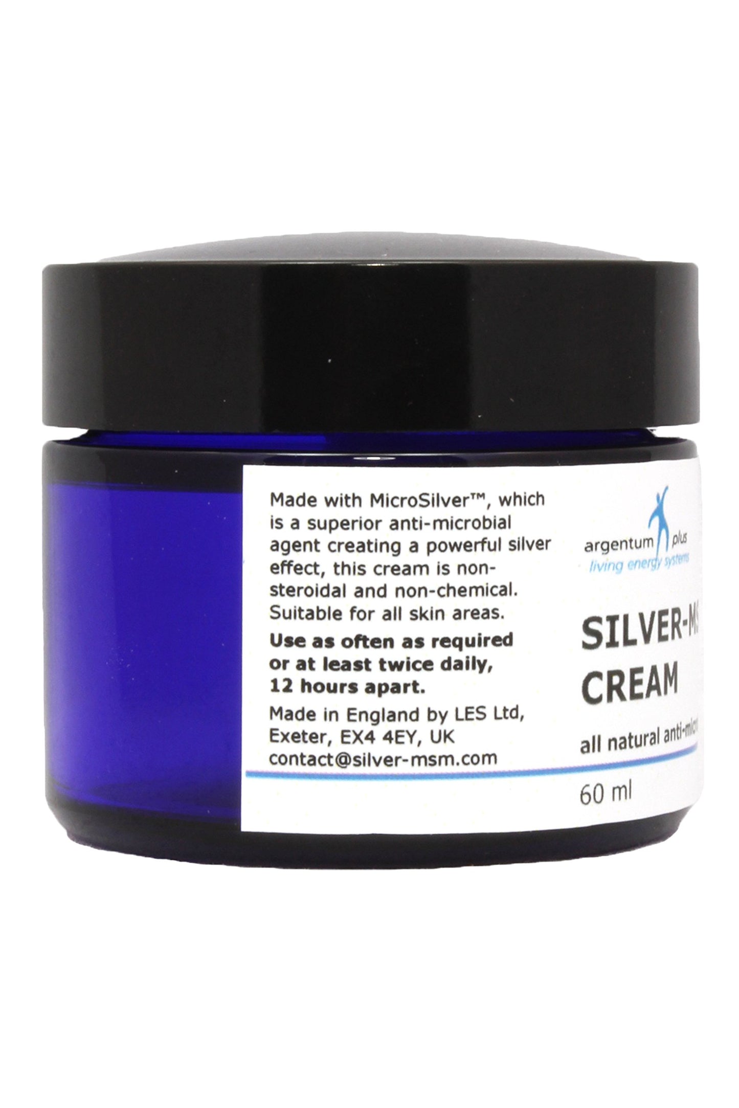 argentum plus Triple Strength Silver-MSM Cream 60 ml