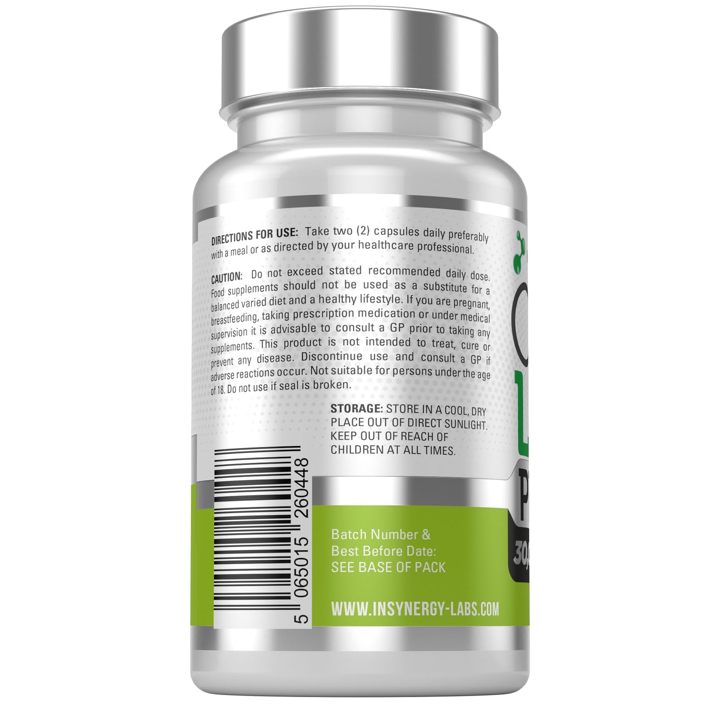 Insynergy Labs 30,000MG Olive Leaf Extract 40% Oleuropein (Maximum MG on Amazon) Wild Grown Spain Ultra-Premium Grade Olive Leaf Extract Capsules - Olive Leaf Supplement 60 Vegan Capsules