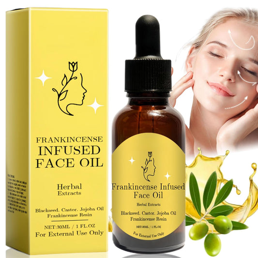 Frankincense Resin Oil for Face,Frankincense Essential Oil,Cold Pressed Serum Anti-Aging & Wrinkle,Frankincense Oil for Skin Organic,Facial Oil,Natural Frankincense Oil for Skin Care,Serum Face