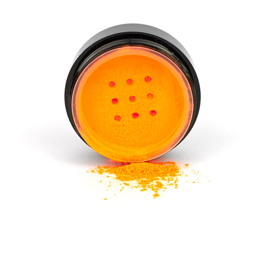 Stargazer Neon Orange Eye Dust Vegan And Paraben Free Formula That Glows Under UV Light