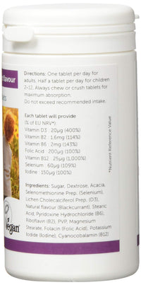 Veg1 Blackcurrant Multivitamins and Minerals Tablets - Pack of 180 Tablets