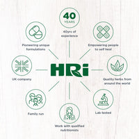 HRI Milk Thistle 30 Tablets - to Relieve Symptoms Associated with Over Indulgence of Food and Drink Such As Indigestion and Upset Stomach. 300 mg of Milk Thistle Extract. 6 Packs