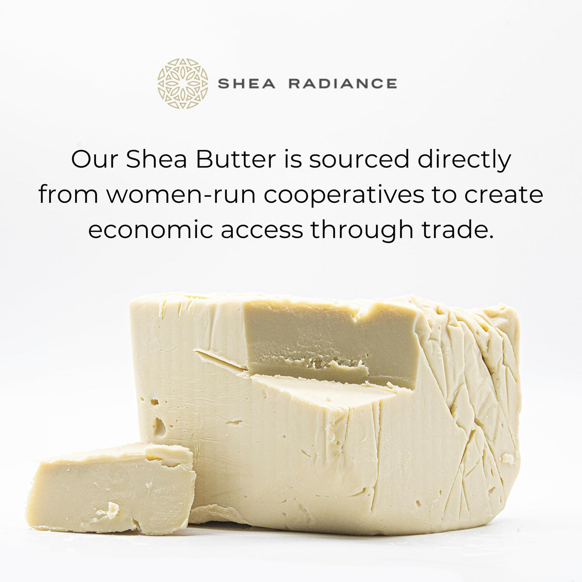 Shea Radiance SHEA RADIANCE - Whipped Shea Butter with Apricot Oil - 9.5 fl. oz. (285 ml)