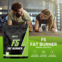 Freak Athletics F5 Weight Loss Pills - Fat Burners for Men - Fat Burners for Women Weight Loss - 90 Capsules Fat Burner Suitable for Men & Women - UK Made