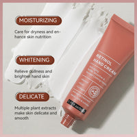 MINSHZEE Retinol Anti-Aging Hand Cream- Treatment for Women, Intense Hydration & Firming for very dry Hands, Visibly Reduces Wrinkles, Restores Elasticity, Care for Skin, Nails & Cuticles, 2pcs nt