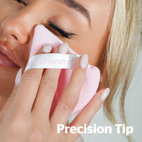 Brushworks Triangular Powder Puff Duo