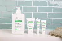 Face Facts Ceramide Skin Care Set – Eye Cream 15ml, Moisturising Gel 50ml, Repairing Serum 30ml, Hydrating Cleanser 200ml – Bundled by Smart Cutie