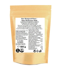 Raw Farm Organic Natural Fresh Raw Farm - Raw Hemp Flour, Low in Fat, Rich in Protein, Gluten and SOYA Free Baking Alternative 500 g