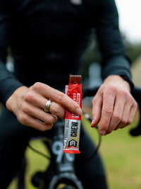 OTE Energy Chew with Electrolytes for Running, Cycling, Triathlon & Other Sports. All natural ingredients, vegan & gluten free, 23g of Carbs, 30g Energy Gummy Bar (20 pack) Strawberry.