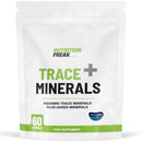 Freak Athletics Nutrition Freak Trace Minerals + 60 Capsules - Aquamin Trace Minerals a 70+ Nutrient-Dense Multimineral Complex Sourced from Marine Plant - UK Made