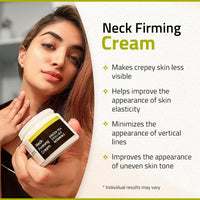 YEOUTH Neck Cream with Vitamin C, Moisturizing Neck Firming Cream for Women and Men, Targeting Decolletage and Double Chin, Cleavage and Chest 120ml