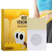 KANGXIN 7PCS Bee Venom Slimming Patches,Bee Venom Lymphatic Patches,Body Shaping Stickers,Bee Venom Lymphatic Drainage Patches for Women & Men,Bee Venom Lymphatic Drainage & Slimming Patches,Easy to Use