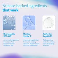 INDEED LABS Snoxin II, Instant Perfection Anti Wrinkle Serum For Younger Looking Skin, Deep Wrinkle Face Serum with high dosage peptides Acid, Daily Anti-Aging Skin Care Treatment, 30ml