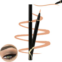 Generic Liquid Eye Liner, Easy To Use Eyeliner Pen, Waterproof and Smudge Proof, Longlasting Liner Stays On All Day & Night, Goes On Smoothl Without Smudging or Skipping (Light Coffee)