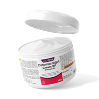 AactiMed ActiMed Cetomacrogol Cream BP– 500g | Emollient Moisturizer & Soap Substitute for Dry, Itchy Skin | Non-Greasy Skin Barrier Cream for Face & Body
