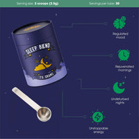 SEMVETA SPIRIT AND BODY Semveta Sleep Blend (75g) - Magnesium Sleep Supplement w/Magnesiumn L-threonate, L-theanine and Myo-Inositol