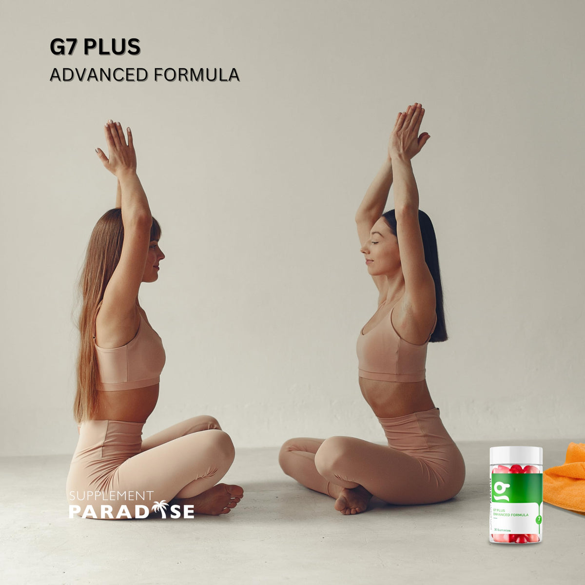 SUPPLEMENT PARADISE G7 Plus Enhanced Formula Gummies - 1 Month Supply