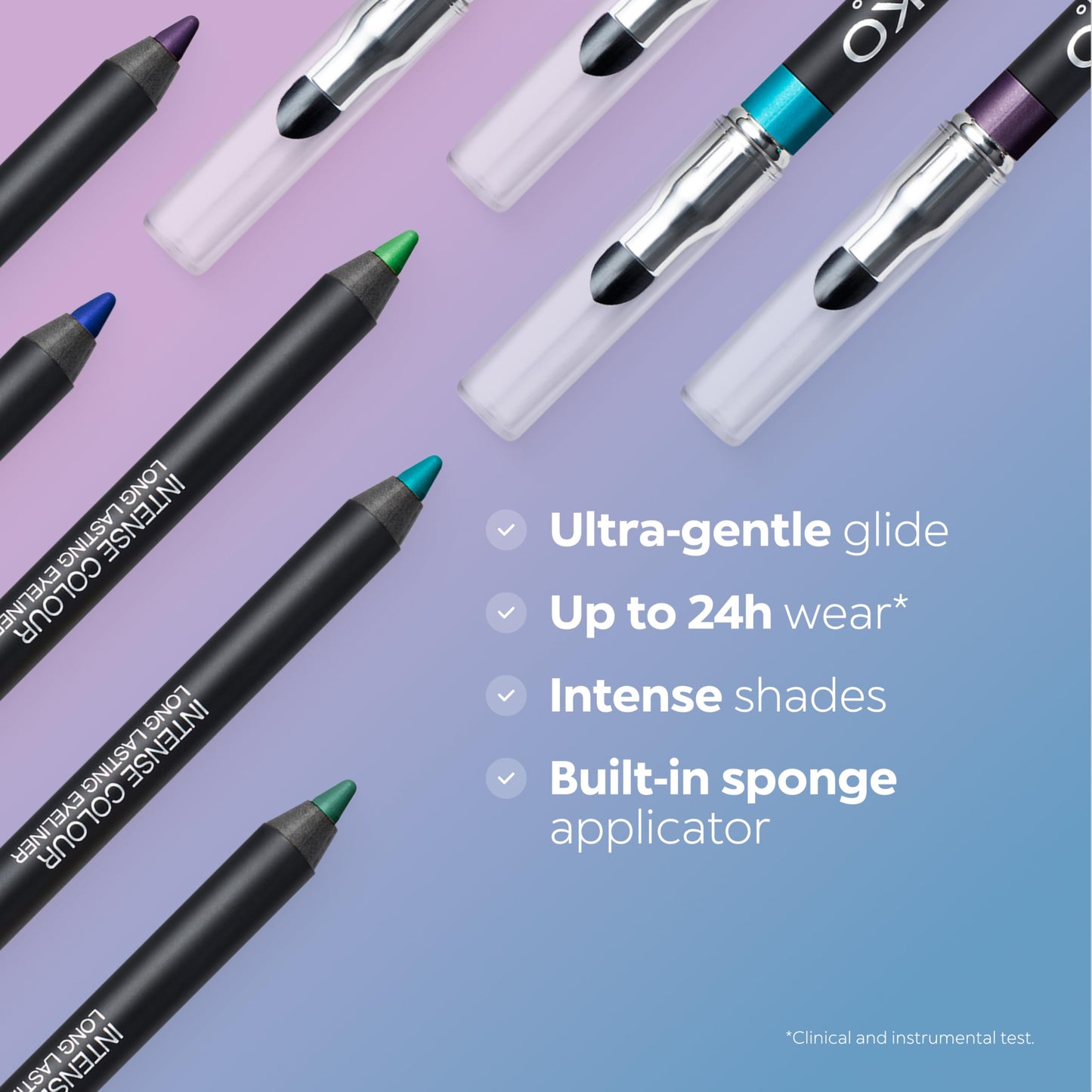 Kiko Milano KIKO Milano Intense Colour Long Lasting Eyeliner 08 | Intense and smooth-gliding outer eye pencil with long wear