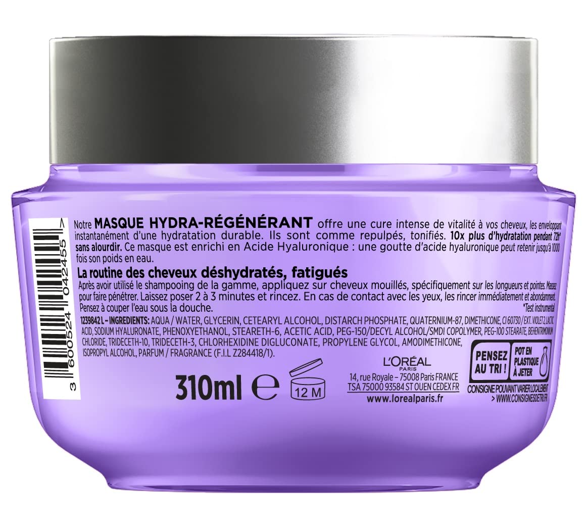 L'Oréal Paris Elsève Hyaluron Repulp Hydra-Regenerating Mask for Dehydrated Hair