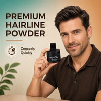 UOYOU Hairline Powder Light Blonde Root Touch Up, Instantly Conceals Hair Loss, Gray Root Cover Up Powder for Thinning Hair Men & Women, Water & Sweat Resistant, Includes Brush (Light Blonde)