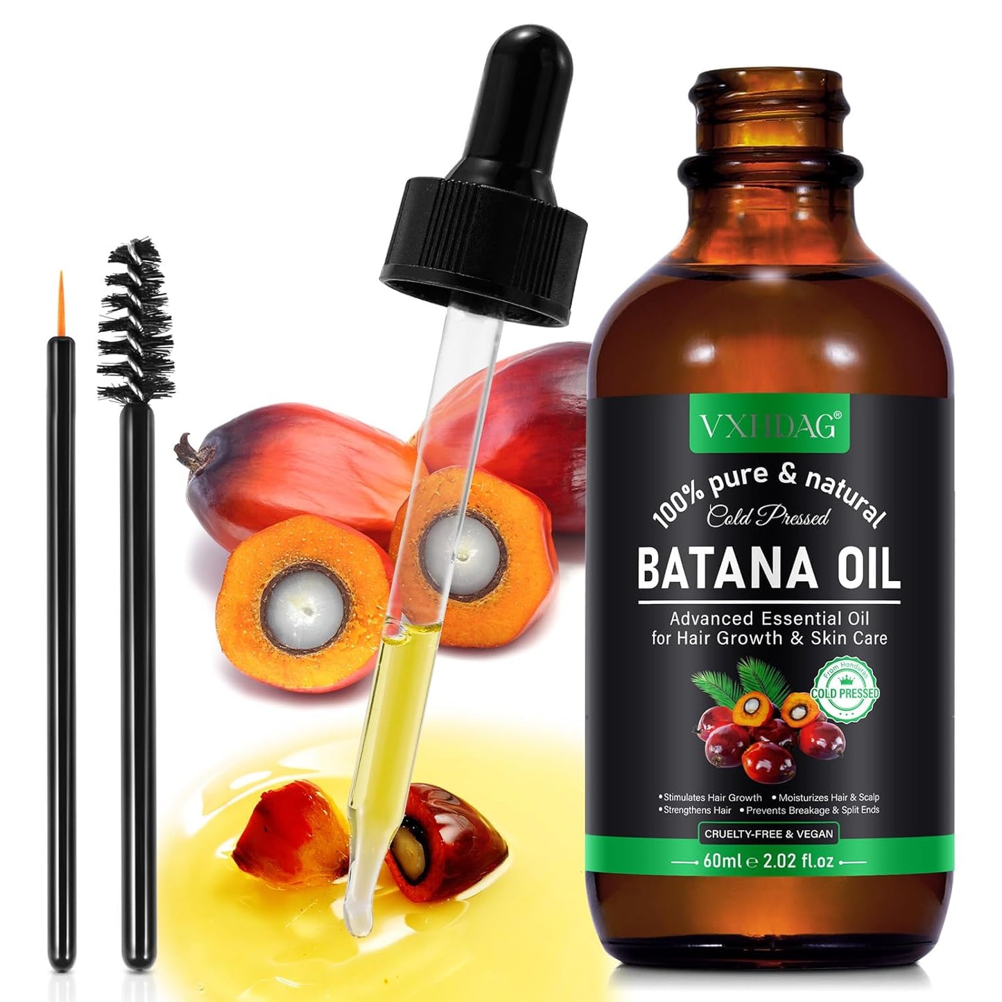 Batana Oil for Hair Growth, 2.02 fl oz