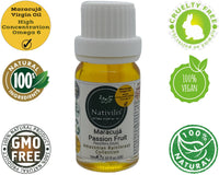 Nativilis Natural Essential Oils Nativilis Virgin Maracuja Passion Fruit Oil - (Passiflora Edulis) - Amazonian Rainforest Collection High Concentration Omega 6 - Sebum Regulating Properties Soothing on Skin Scalp - Copaiba Benefits