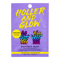 Holler & Glow Holler and Glow Purrfect Mani, Hydrating Printed Hand Masks