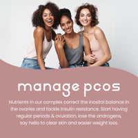 VitaBright Myo and D-Chiro Inositol Complex - 4000mg per 4 Tablets - 120 Tablets - Clinically Proven 40:1 - Vitamin B6, Folic Acid, Chromium - PCOS, Hormonal Balance, Ovarian Function, Fertility